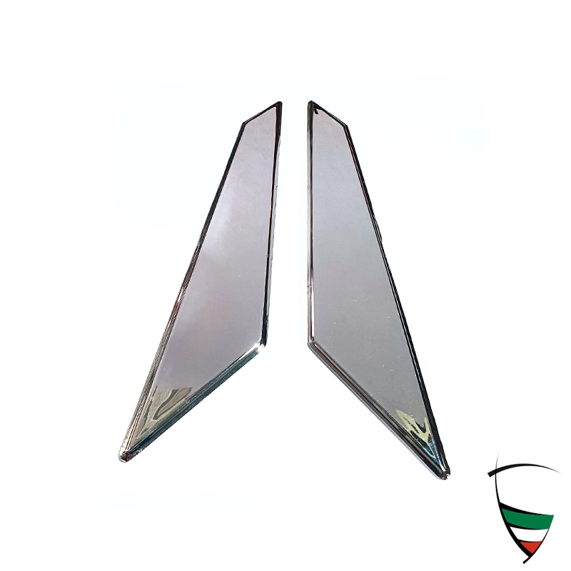 Juego de triángulos de plástico para apoyabrazos Spider 1978-89