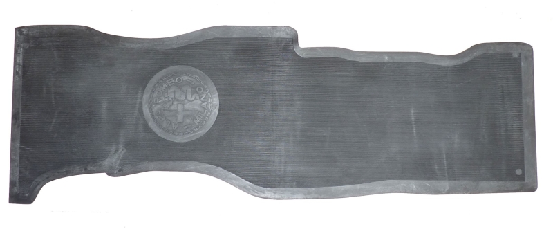 Gummimatte Giulia Fußraum rechts ohne Ausschnitte 1.Serie bis 1969