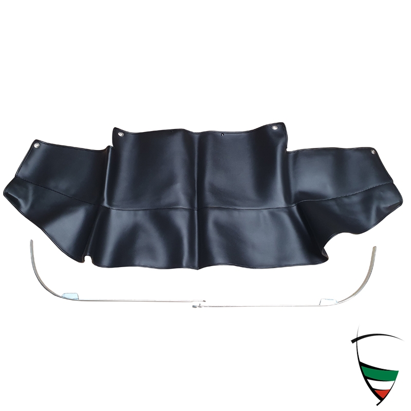 Persenning Spider RH 66-69, schwarz, Kunstleder, Gestänge separat