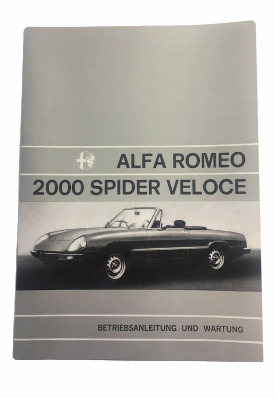 Bedienungsanleitung Spider 2000