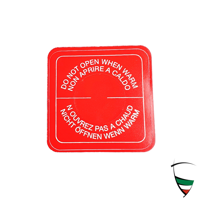 Aufkleber Kühlerdeckel