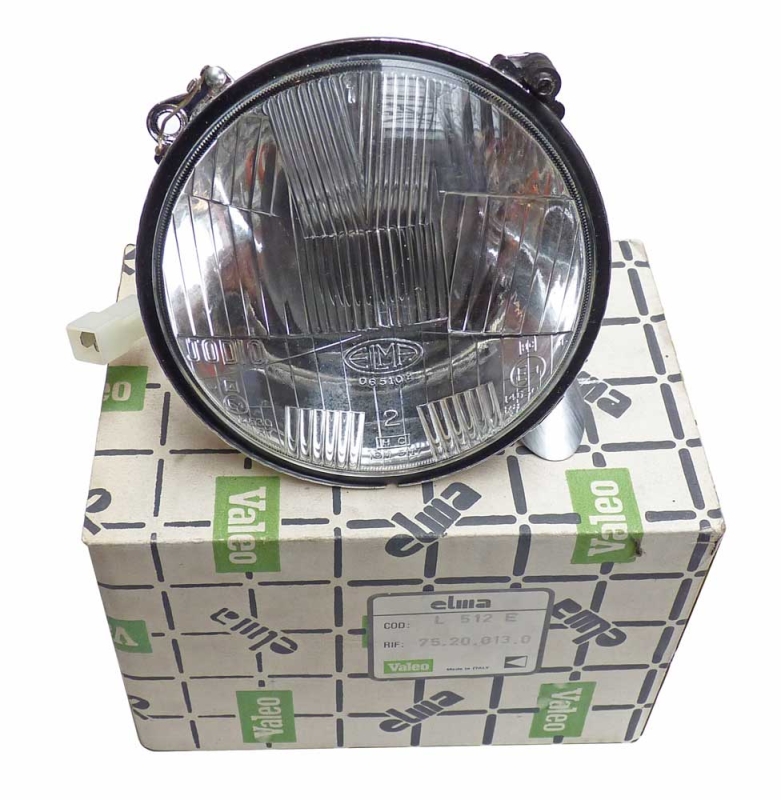 Außenscheinwerfer Giulia Nouva rechts Alfetta Berlina / GT ohne Standlicht,original ELMA