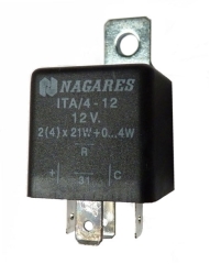 Blinkrelais Spider 1984-93, 6, 33 (905), 75, 90, 164, Sud/Sprint, Alfetta, Giulietta, GTV/6 (116) 4-Polig