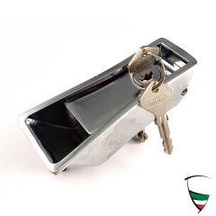 Öffner für Heckklappe Metall verchromt, GT, Spider, diverse ital. Modelle