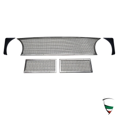 Kühlergitter GTA 5 teilig für Kantenhaube in Aluminium