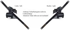 Befestigungssatz-Halter Sicherheitsgurte Spider ab 1970 (ohne Gurte)