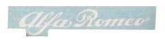 Aufkleber Alfa Romeo 40x180mm weiß
